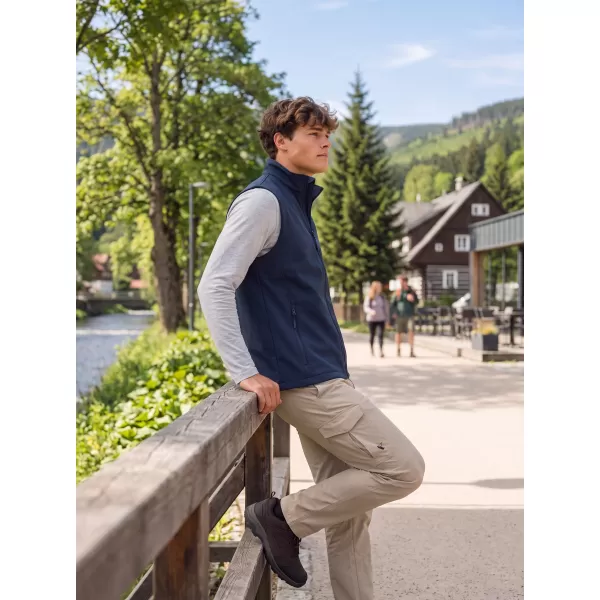  Pánska softshellová vesta ALTISPORT NoPrint NP/ALM8211NJ NAVY/NAVY 