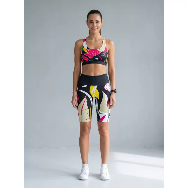  Dámske funkčné legíny nad kolená premium ALTISPORT VOJ/ALW042LEG02 čierna 