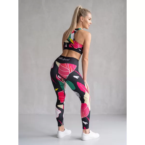  Dámske dlhé funkčné legíny premium ALTISPORT VOJ/ALW042LEG01 čierna 
