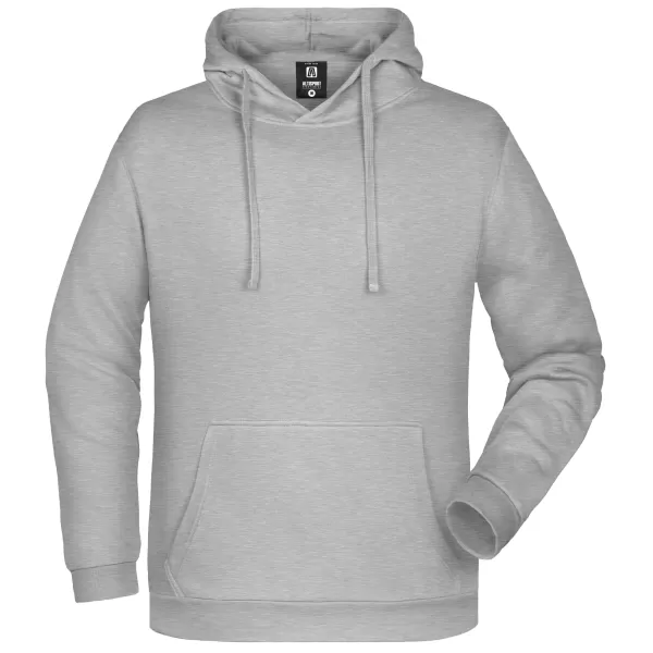  Pánska mikina ALTISPORT NoPrint NP/ALM679NJ GREY HEATHER 