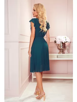 Dámske šaty Numoco Polina 374-1 zelené