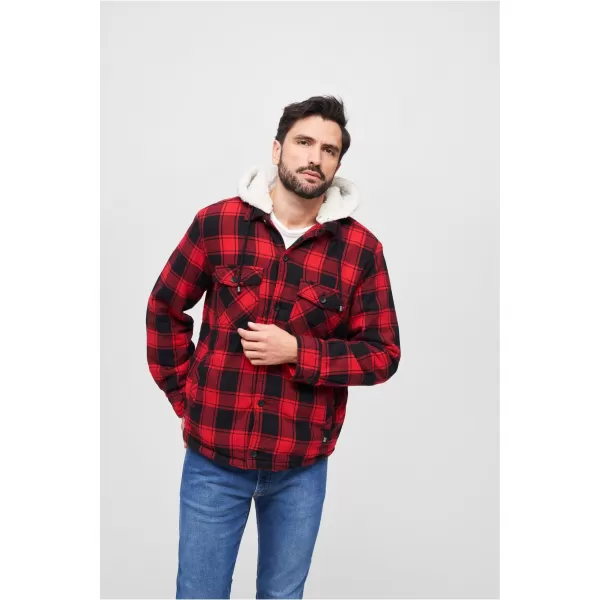  Pánska bunda BRANDIT LUMBER BD3172 RED/BLACK 