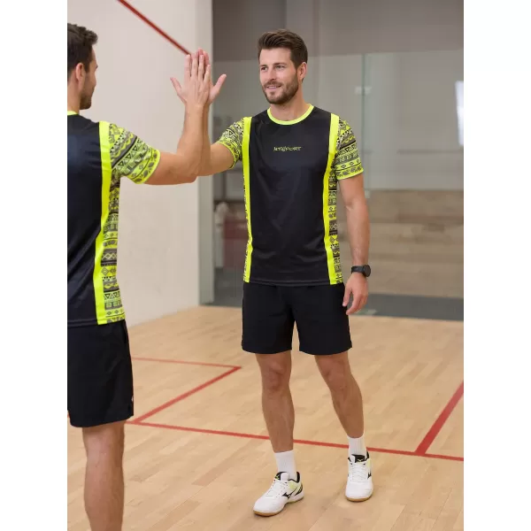  Pánske funkčné tričko premium ALTISPORT VOJ/ALM043TR01 NEON žltá 