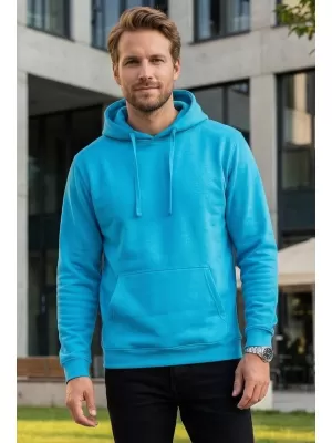 Pánska mikina ALTISPORT NoPrint NP/ALM679NJ TURQUOISE