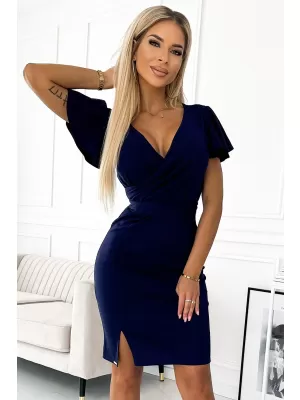 Šaty NUMOCO NINA 479-2 MODRÁ