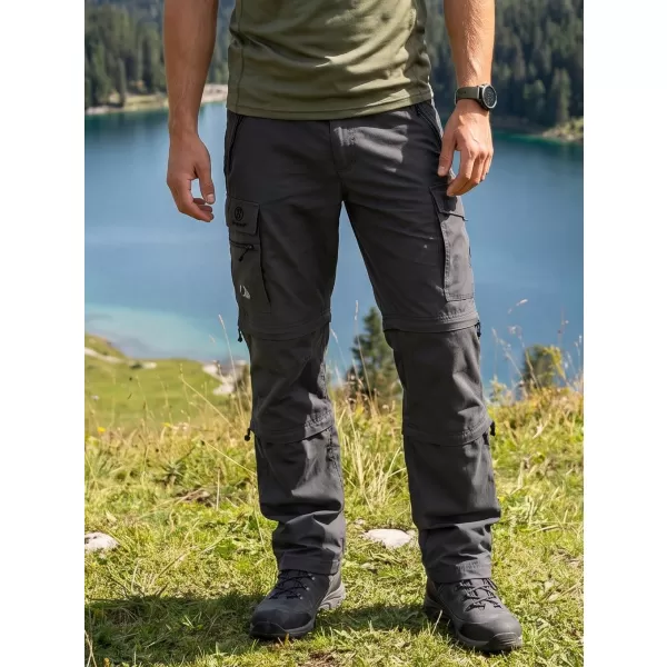  Pánske nohavice BRANDIT SAVANNAH REMOVABLE BD1011 BLACK 