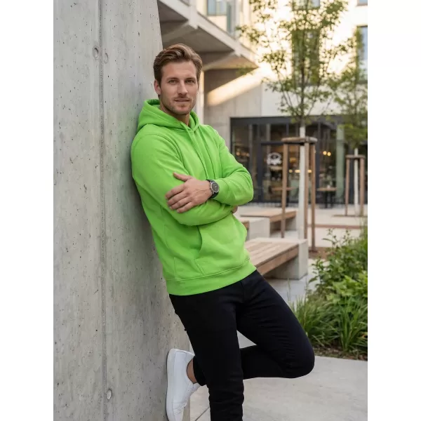  Pánska mikina ALTISPORT NoPrint NP/ALM679NJ LIME GREEN 