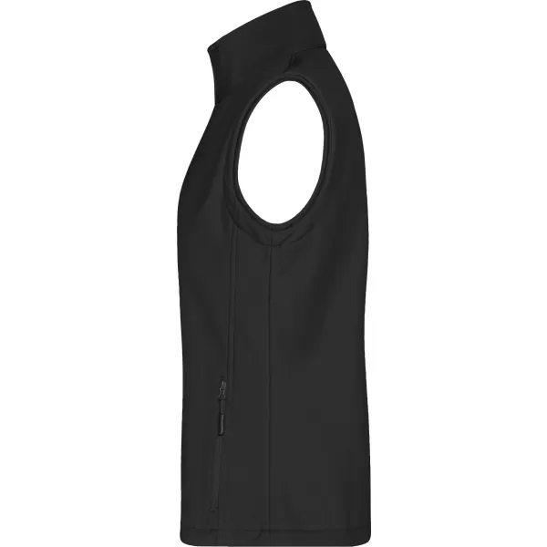  Dámska softshellová vesta ALTISPORT NoPrint NP/ALW7211NJ BLACK/BLACK 