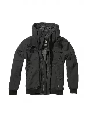 Pánska bunda brandinit Bronx BD3107 čierna
