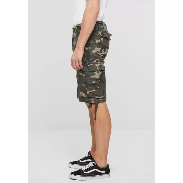  Pánske šortky BRANDIT VINTAGE BD2002 OLIVOVÝ CAMO 