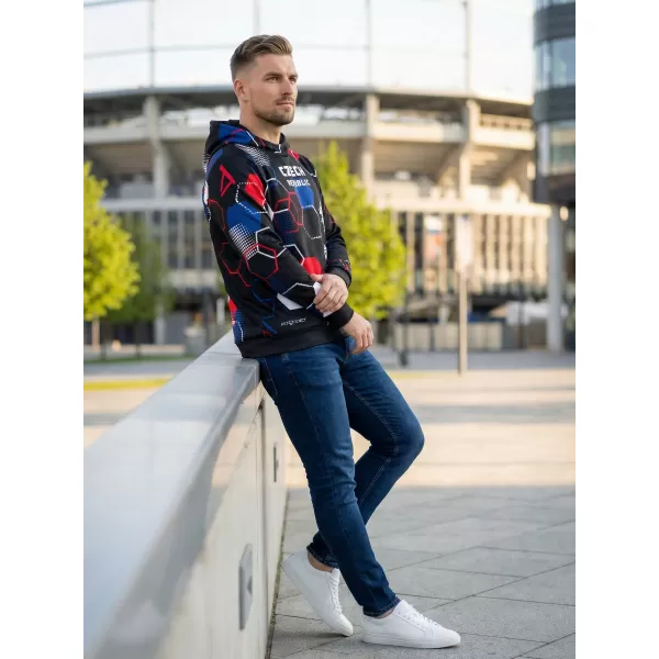  Pánska prémiová funkčná mikina ALTISPORT VOJ/ALM036MI01 HEXA ČIERNA 