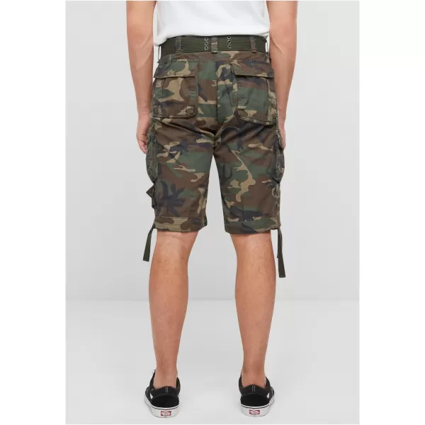  Pánske šortky Brandit Savage Vintage BD2001 Olive Camo 