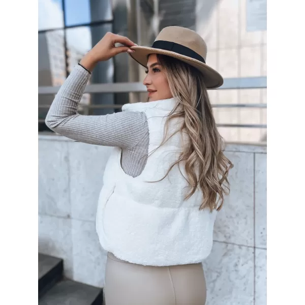  Dámska vesta DSTREET BEEWARM TY3801 BIELA 
