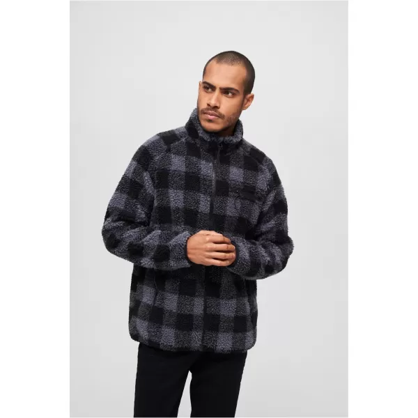  Pánska bunda BRANDIT BD5021 BLACK/GREY 