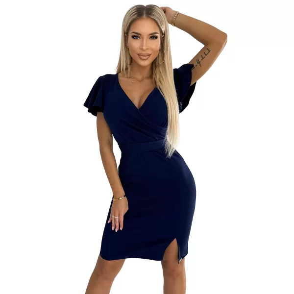  Šaty NUMOCO NINA 479-2 MODRÁ 