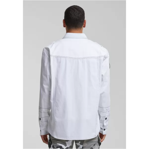  Pánska košeľa BRANDIT LUIS VINTAGE BD4023 WHITE 