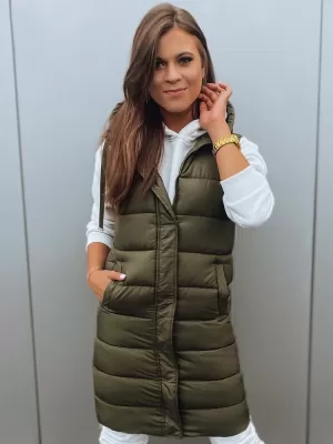 Dámska vesta DSTREET KERIN TY2918 ZELENÁ