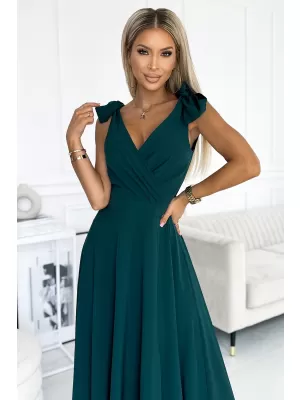Dámske šaty Numoco Elena 405-4 zelená