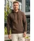 Pánska mikina ALTISPORT NoPrint NP/ALM679NJ BROWN