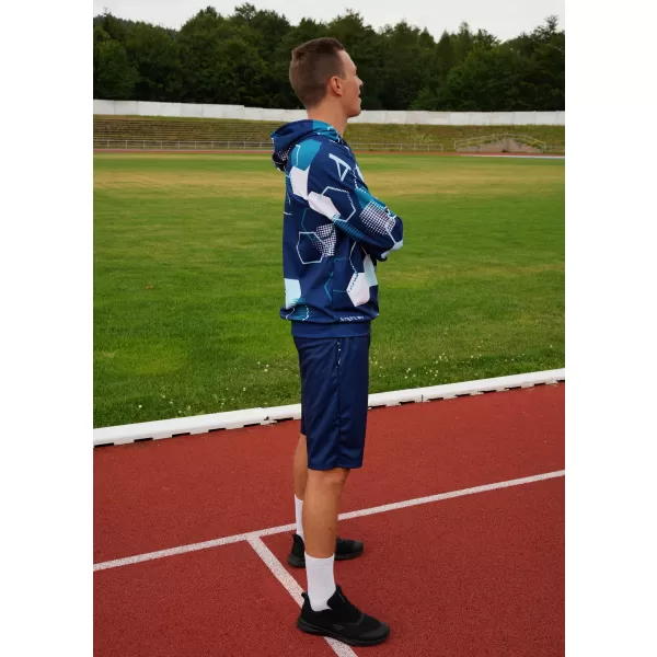  Pánska prémiová funkčná mikina ALTISPORT VOJ/ALM037MI01 NÁMORNÍCKA MODRÁ 