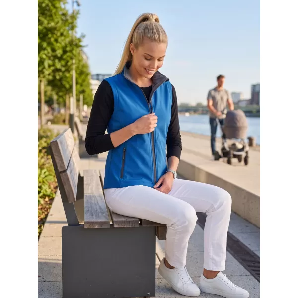  Dámska softshellová vesta ALTISPORT NoPrint NP/ALW7211NJ NAUTIC BLUE/NAVY 