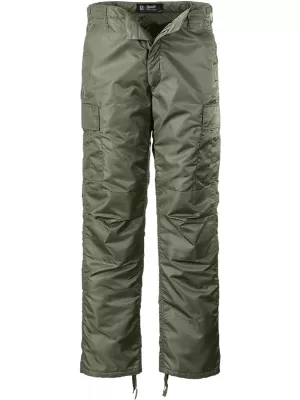 Pánske nohavice Brandit Termal BD1007 Olive
