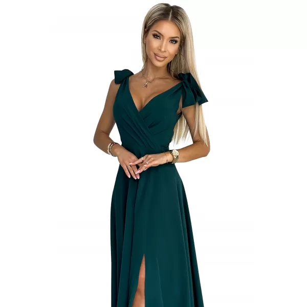  Dámske šaty Numoco Elena 405-4 zelená 