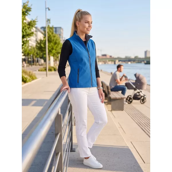  Dámska softshellová vesta ALTISPORT NoPrint NP/ALW7211NJ NAUTIC BLUE/NAVY 