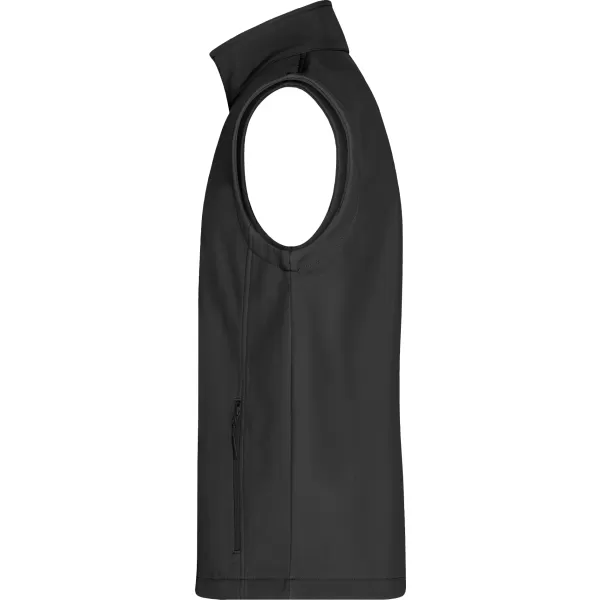  Pánska softshellová vesta ALTISPORT NoPrint NP/ALM8211NJ BLACK/BLACK 
