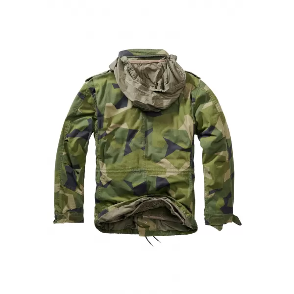  Pánska bunda BRANDIT M-65 GIANT BD3101 ŠVÉDSKY CAMO 