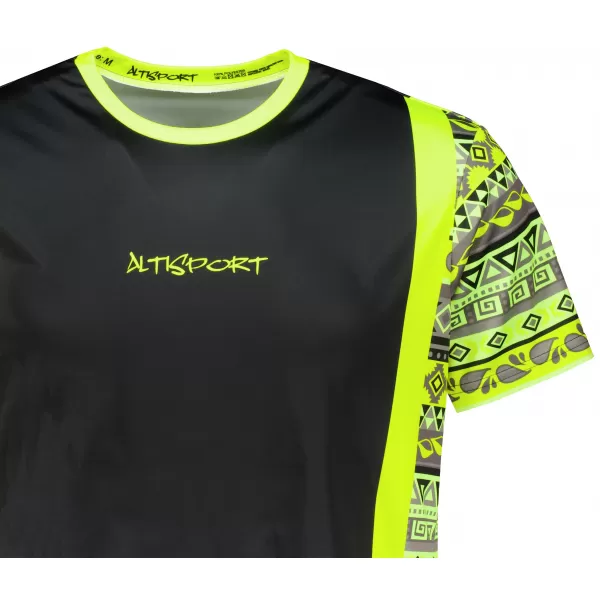  Pánske funkčné tričko premium ALTISPORT VOJ/ALM043TR01 NEON žltá 