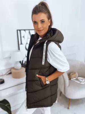 Dámska vesta DSTREET MIRELLI TY2911 KARAMEL