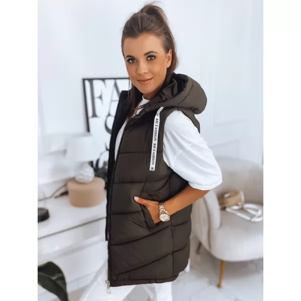  Dámska vesta DSTREET MIRELLI TY2911 KARAMEL 