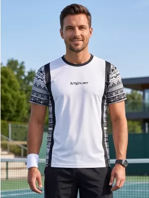 Pánske funkčné tričko premium ALTISPORT VOJ/ALM043TR01 biela