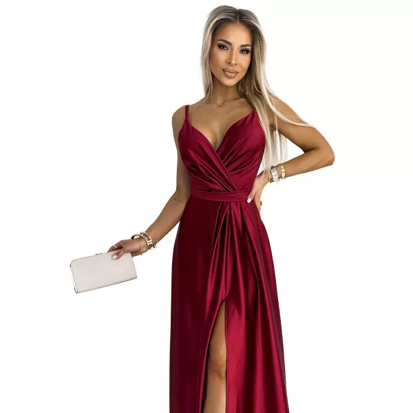  Šaty NUMOCO JULIET 512-6 ČERVENÁ 