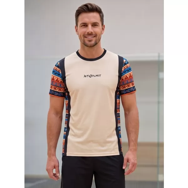  Pánske funkčné tričko premium ALTISPORT VOJ/ALM043TR01 BÉŽOVÁ 