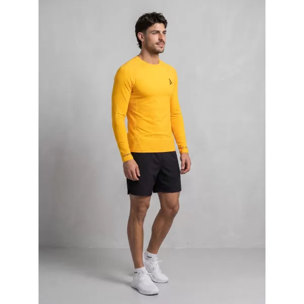  Pánske funkčné kompresné tričko premium ALTISPORT VOJ/ALM000TR03 ORANŽOVÁ 