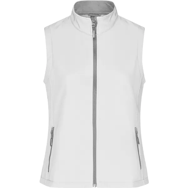  Dámska softshellová vesta ALTISPORT NoPrint NP/ALW7211NJ WHITE/WHITE 