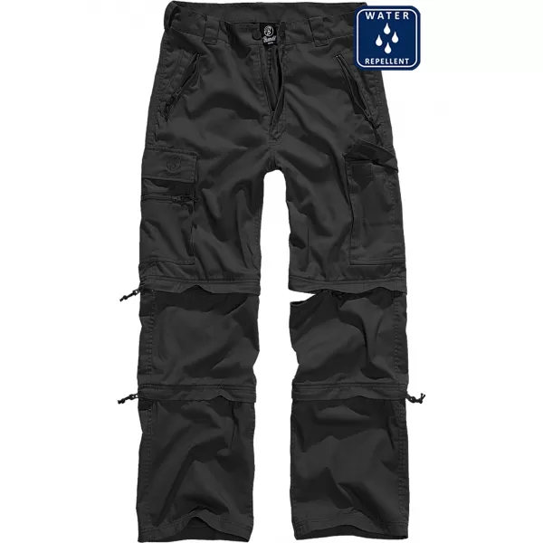  Pánske nohavice BRANDIT SAVANNAH REMOVABLE BD1011 BLACK 