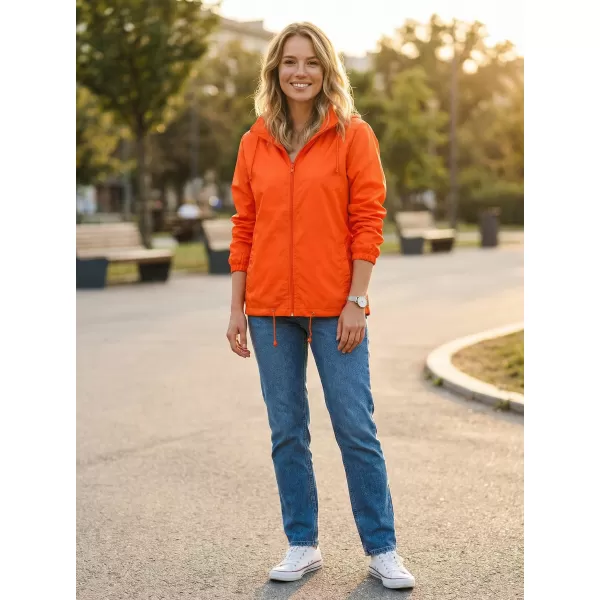  Dámska bunda ALTISPORT NoPrint NP/ALW1311NJ BRIGHT ORANGE 