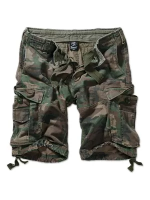 Pánske šortky BRANDIT VINTAGE BD2002 OLIVOVÝ CAMO