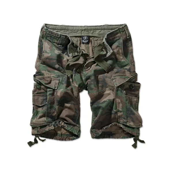  Pánske šortky BRANDIT VINTAGE BD2002 OLIVOVÝ CAMO 