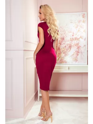 Šaty NUMOCO TAMARA 301-4 ČERVENÁ