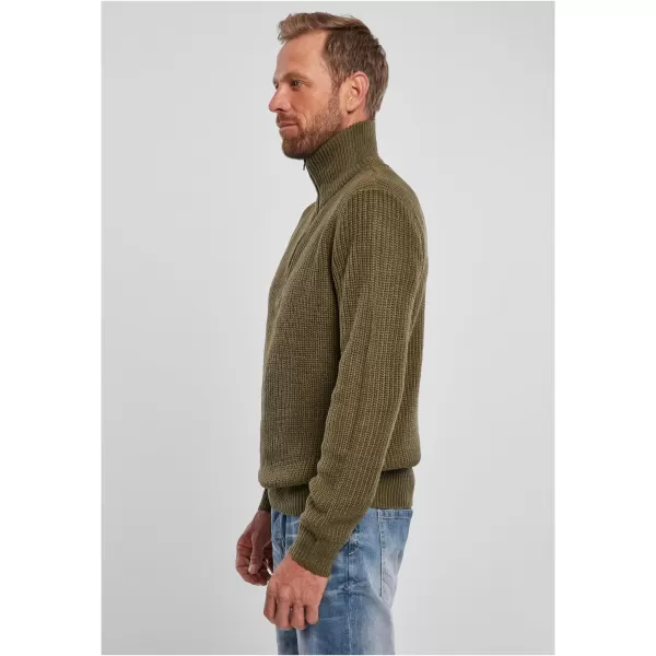  Pánska mikina BRANDIT MARINE TROYER BD5019 OLIVE 