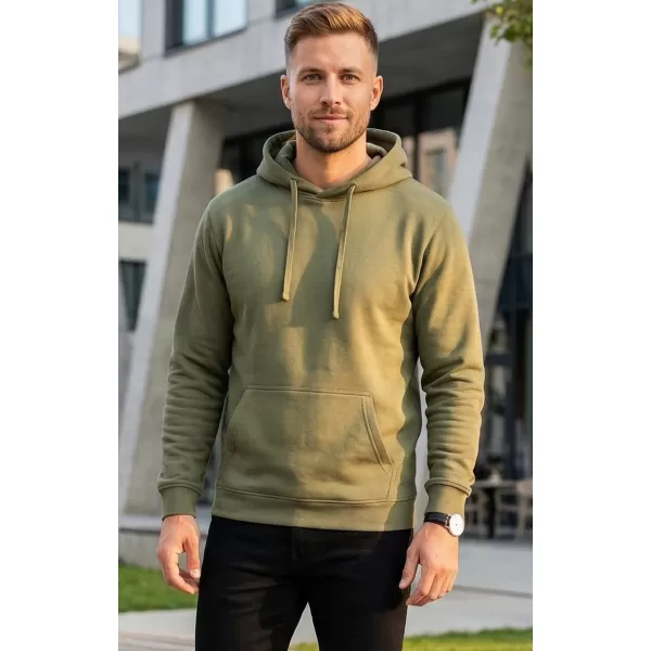  Pánska mikina ALTISPORT NoPrint NP/ALM679NJ OLIVE 