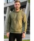 Pánska mikina ALTISPORT NoPrint NP/ALM679NJ OLIVE