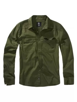 Pánska košeľa Brandit BD4030 Olive