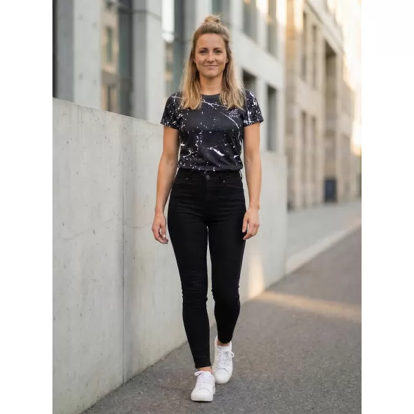  Dámske funkčné tričko premium ALTISPORT VOJ/ALW034TR01 ČIERNA 