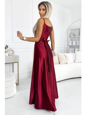 Šaty NUMOCO JULIET 512-6 ČERVENÁ