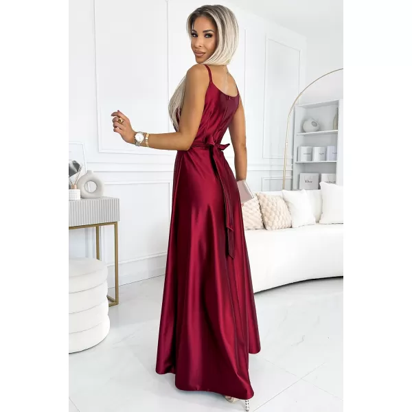  Šaty NUMOCO JULIET 512-6 ČERVENÁ 